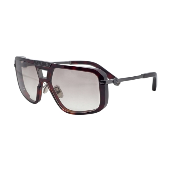 PHILIPP PLEIN SUNGLASSES Stylish Tortoiseshell Sunglasses - Picture 3 of 7